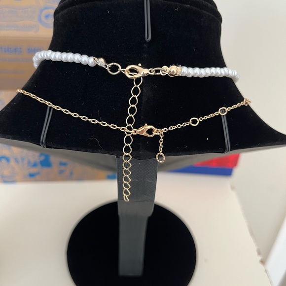 American Eagle Heart and Pearl Necklaces - Picture 2 of 3